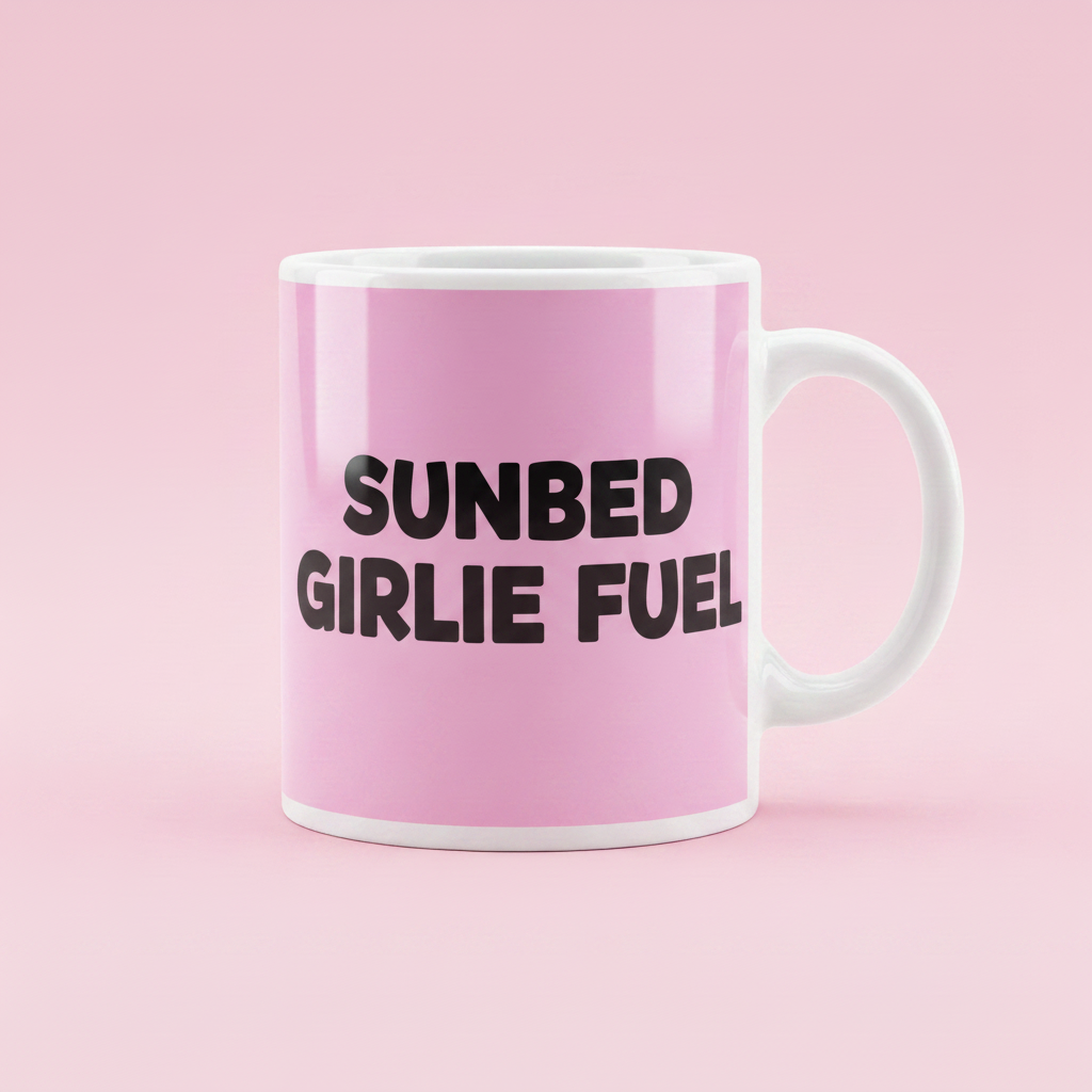 Sunbed Girlie Fuel Mug