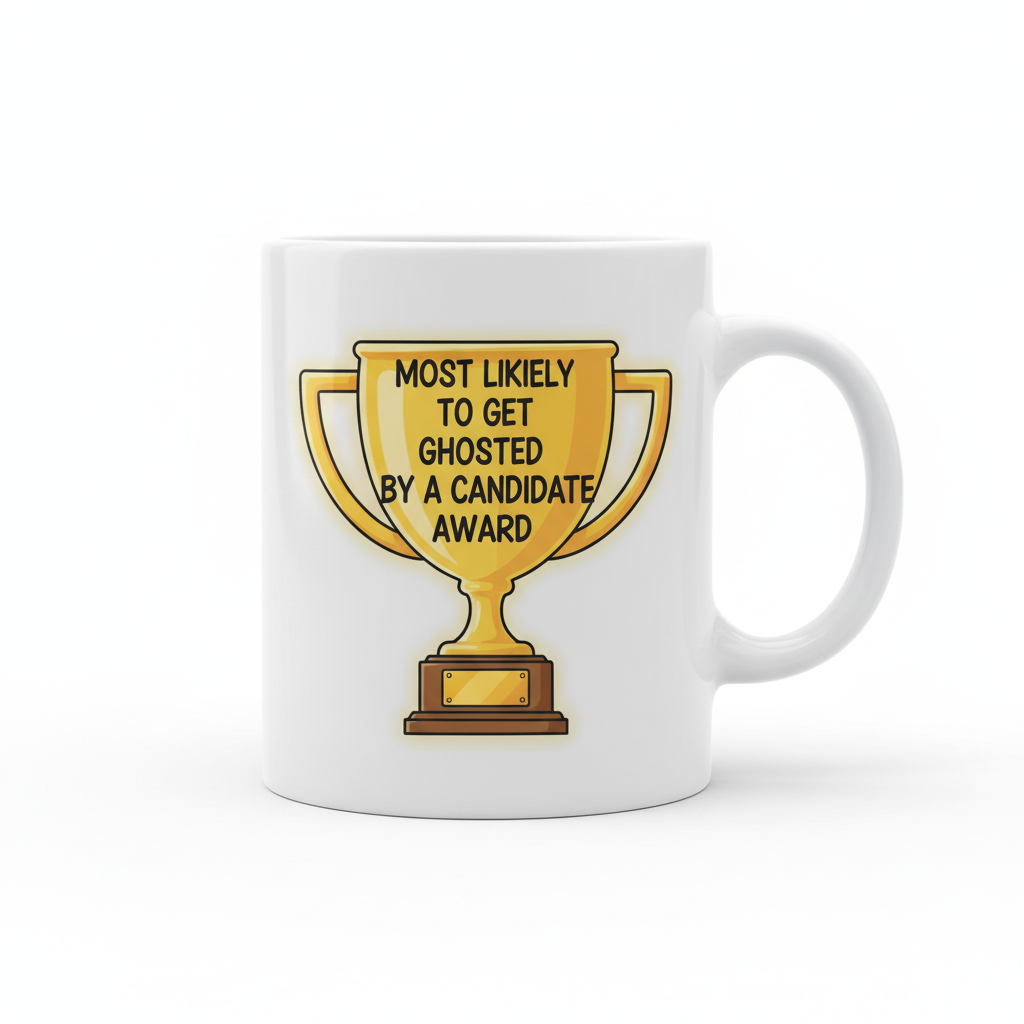 Most Likely to Get Ghosted by a Candidate Award Mug