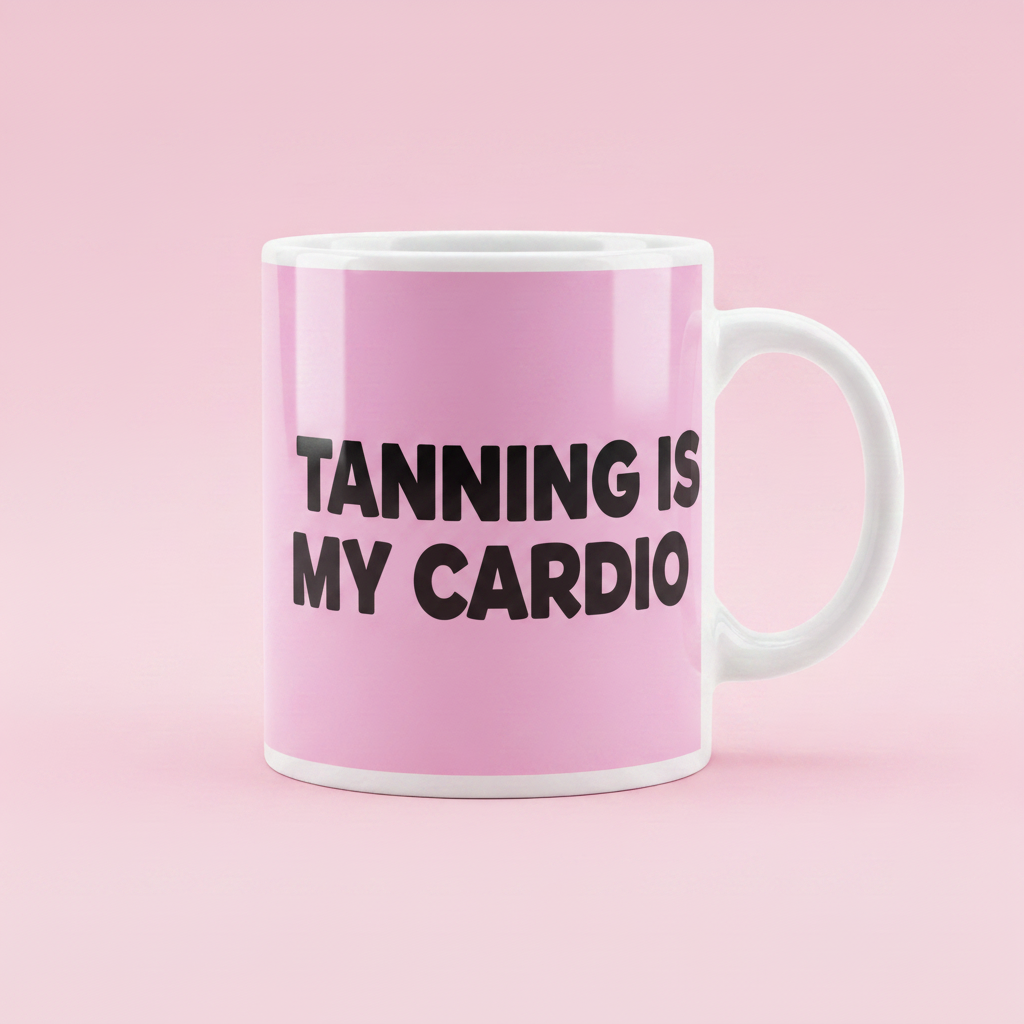 Tanning Is My Cardio Mug