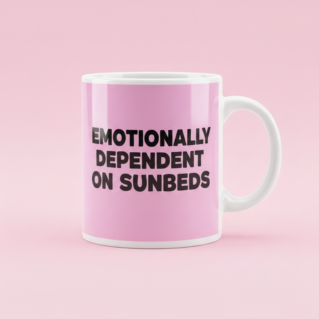 Emotionally Dependent on Sunbeds Mug