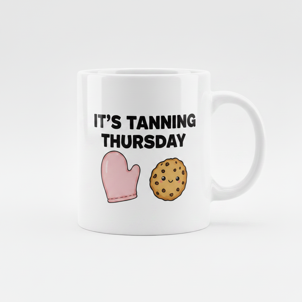 It's Tanning Thursday Mug