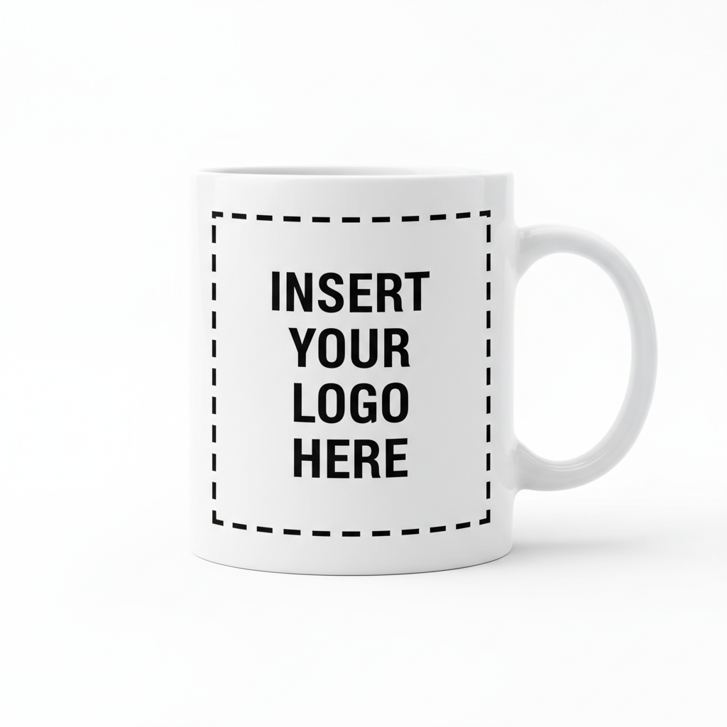 Custom Logo Mug - Add Your Own Logo